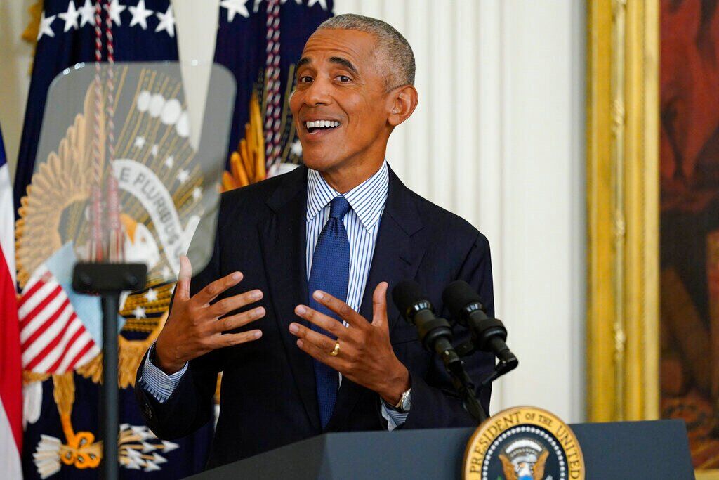 Biden Obama Portraits